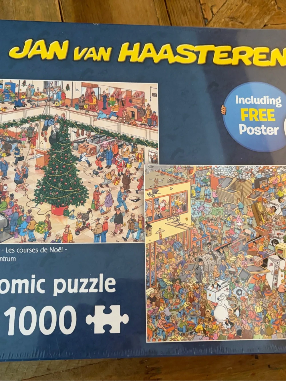 2 Jan Van Haasteren puzzles brand new 1000 pieces